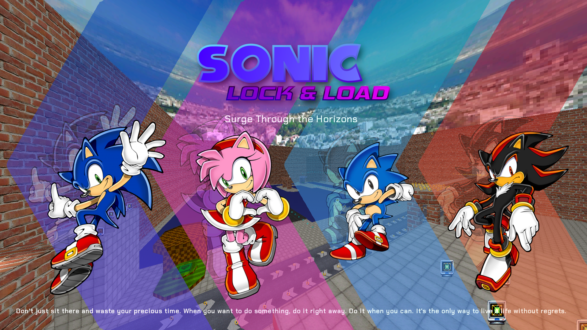 Sonic: Lock & Load title screen